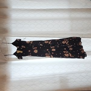 Band of Gypsies black floral dress